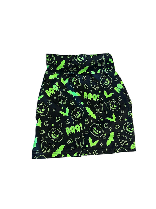 5-6 Basic Boo Green Skirt